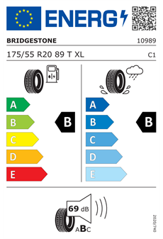 Bridgestone 175/55R20 89T Ecopia EP500 XL Yaz Lastiği (2026)