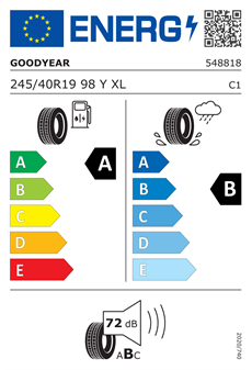 Goodyear 245/40R19 98Y XL Eagle F1 Asymmetric 3 * FP Yaz Lastiği (2025)