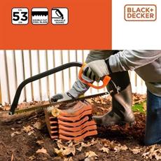 Black&Decker BXGTTO7032 Bahçe Tipi Yay Testere 21 İnç