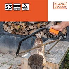 Black&Decker BXGTTO7032 Bahçe Tipi Yay Testere 21 İnç
