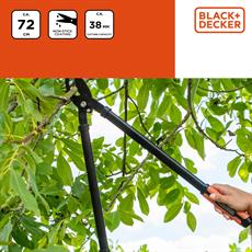 Black&Decker BXGTTO7021 Bypass Budama Makası 28 İnç