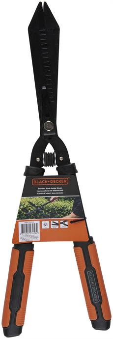 Black&Decker BXGTTO7031 Çit Budama Makası 24 İnç Dişli Bıçaklı