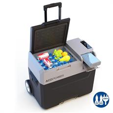 Acopower PX40 12/24/220Volt 40Litre Kompresörlü Tekerlekli Outdoor Oto Buzdolabı (Akü Dahil Değildir)