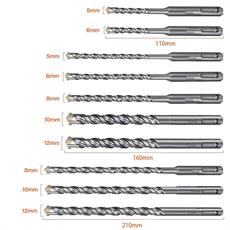 CAT DA03901 10 Parça Tungsten Karbür SDS-Plus Beton Matkap Uç Seti 