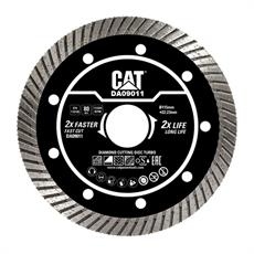 CAT DA09011 115mm Profesyonel Beton, Tuğla, Parke Taşı Elmas Kesme Diski (Turbo Kanallı Kenar)