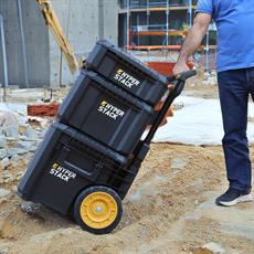 CAT DA41005 HYPER STACK Ağır Hizmet Tipi 3Lü Tekerlekli Kilitli Takım Çantası Seti