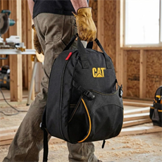 CAT DA980203 17 Tek Bölmeli Ağır Hizmet Bez Alet Sırt Takım Çantası