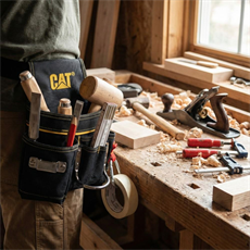 CAT DA980564 Askı Kancalı Ağır Hizmet Bel Alet Çantası