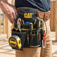 CAT DA980564 Askı Kancalı Ağır Hizmet Bel Alet Çantası