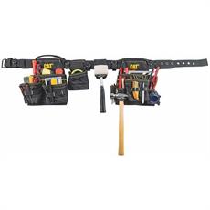 CAT DA980569 Kemerli Askı Kancalı Ağır Hizmet Bel Alet Çantası