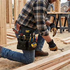 CAT DA980569NJ Kemer Askılı Ağır Hizmet Bel Alet Çantası