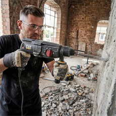 CAT DX2140 800Watt 3.0J 26MM SDS-Plus Profesyonel Kırıcı/Delici + 1 Adet Delici Uç