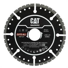 CAT DX3090 720Watt 125mm Profesyonel Avuç Taşlama + DA09052 Genel Amaçlı Elmas Kesme Diski
