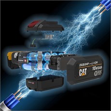 CAT DXB8HP 18Volt 8.0Ah. Li-ion ICE CONTROL ONE FOR ALL Profesyonel Yedek Akü