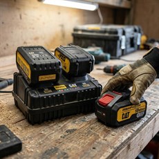 CAT DXC152 18Volt Li-ion ONE FOR ALL Profesyonel İkili Hızlı Akü Şarj Cihazı