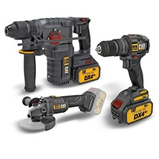 CAT DXK302 DX1010 + DX2150 + DX3131 3 Parça Kombo Set + 39 Parça Aksesuar Seti