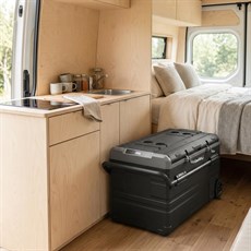 Coolist CLK120W 12/24V 220Volt 114 Litre Tek Bölmeli Tekerlekli Outdoor Kompresörlü Oto Buzdolabı/Dondurucu