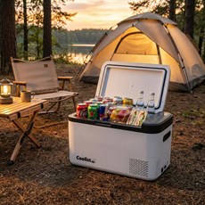 Coolist CLK25B 12/24Volt/ 220Volt 25 Litre Kompresörlü Bluetooth Bağlantılı Oto Buzdolabı