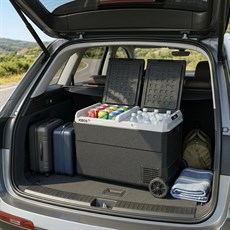 ICECO MCD95D 12/24Volt 95 Litre Kompresörlü Çift Bölmeli Tekerlekli Outdoor Oto Buzdolabı/Dondurucu