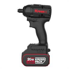 Kress KH275 20Volt/4.0Ah Li-ion Çift Akülü 500Nm Kömürsüz Profesyonel Şarjlı Somun Sıkma