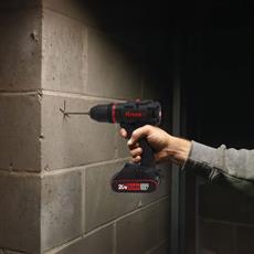 Kress KUC30.1 20Volt/2.0Ah Li-ion 60Nm Çift Akülü Kömürsüz Profesyonel Şarjlı Darbeli Matkap