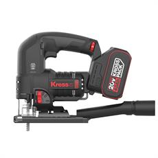 Kress KUE26 20Volt 4.0Ah Li-ion Çift Akülü Profesyonel Kömürsüz Devir Ayarlı Şarjlı Dekupaj Testere