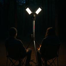 Kress KUF09.9 20Volt 2000/4500 Lümen Profesyonel Kule Tipi Teleskopik Katlanabilir LED Projektör (Akü Dahil Değildir)