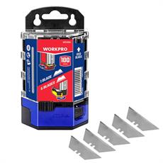 WORKPRO WP213004 100Lü Rötuş Maket Bıçağı Yedeği