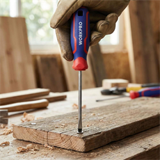 WORKPRO WP221013 3x75mm CR-V Profesyonel Düz Tornavida