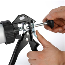 WORKPRO WP224006 590ml 6 Parça Alüminyum Profesyonel Sosis Tipi Silikon Tabancası