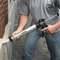 WORKPRO WP224006 590ml 6 Parça Alüminyum Profesyonel Sosis Tipi Silikon Tabancası