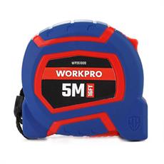 WORKPRO WP261009 5Mx19mm/16Ft. Naylon Kaplama Sarı Çelik Şerit Metre 