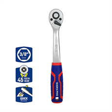 WORKPRO WP271008 3/8’’ Cr-V Profesyonel Cırcır Lokma Kolu