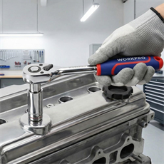 WORKPRO WP271009 1/2’ Cr-V Profesyonel Cırcır Lokma Kolu