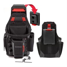 WORKPRO WP281079 Smart Clip Bel Tipi Alet Çantası Hızlı Tak-Çıkar Kemer Klipsi + Çanta Bağlantı Adaptörü