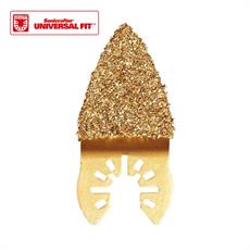 WORX WA4967 Çok Amaçlı Raspalama Makinası İçin 33x33mm Karbür Kaplama Harç, Boya, Yapıştırıcı Universal Parmak Zımpara Başlığı 