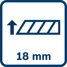 Bosch Professional Maket Bıçağı 18MM