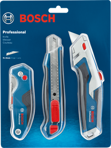 Bosch Professional Maket Bıçağı Seti 3 Parça