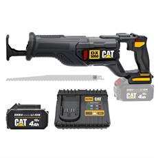 CAT DX5050 18Volt/4.0Ah Li-ion Tek Akülü Kömürsüz Profesyonel Tilki Kuyruğu Testere