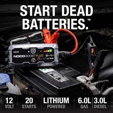 NOCO Genius GB40 12V 1000Amp Ultrasafe Lityum Akü Takviye + Powerbank + Led Lamba