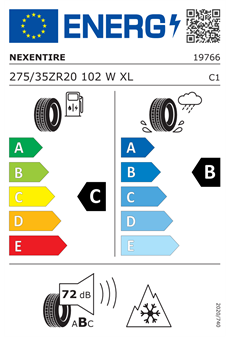 Nexen 275/35R20 102W NBlue 4Season 2 XL Dört Mevsim Lastiği (2026)