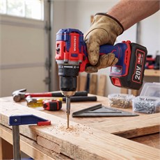 WORKPRO WP390023 20Volt 4.0Ah Li-ion 65Nm. Çift Akülü Kömürsüz Profesyonel Şarjlı Matkap