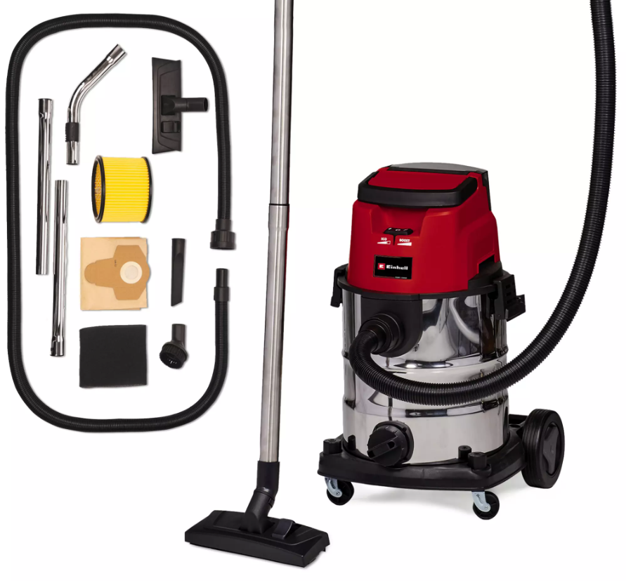 Einhell TE-VC 36/25 Li S - Solo, Akülü Islak/Kuru Süpürge (Akü Dahil Değildir)Einhell2347170Yeni Ürünler-LastikTR.com