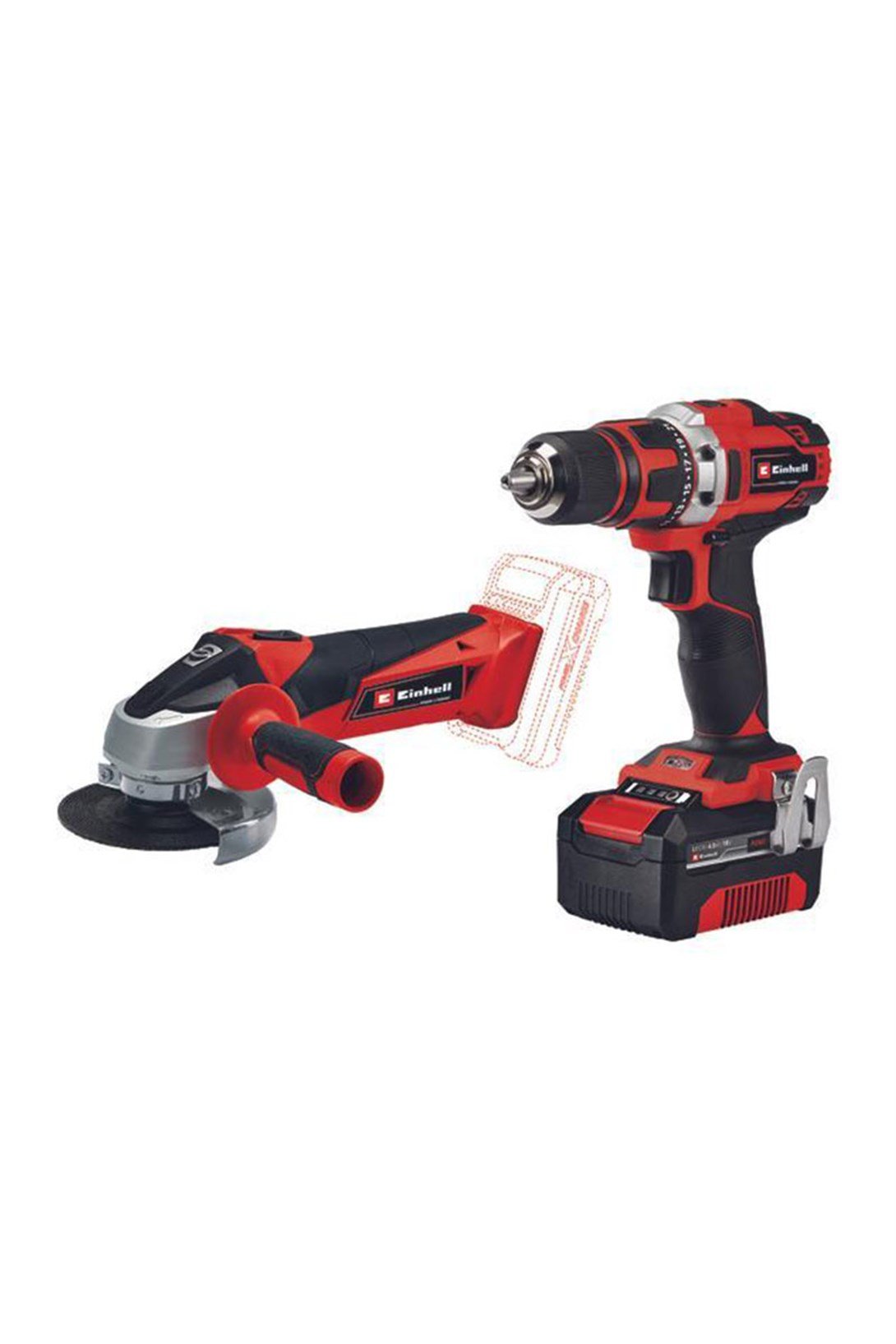 Einhell 4257240 TE-TK 18/2 Li Kit (CD+AG) Akülü Combo SetEinhell4257240Matkaplar-LastikTR.com