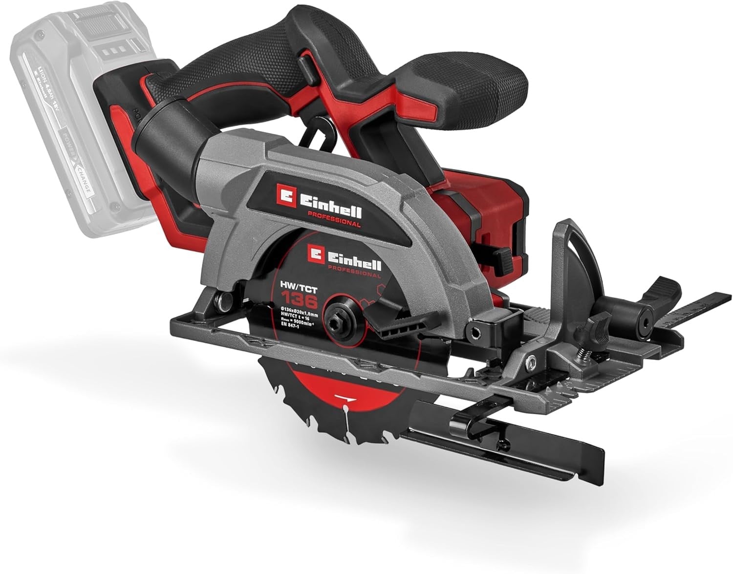 Einhell TP-CS 18/136-C Li BL - Solo, Akülü Daire Testere (Akü ve Şarj Cihazı Dahil Değildir) - 4331240Einhell4331240Daire Testereler-LastikTR.com