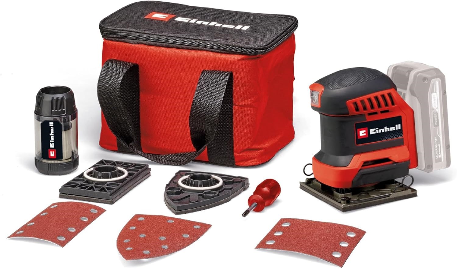 Einhell TE-OS 18/113 3X Li - Solo, Akülü Avuç İçi Zımpara (Akü ve Şarj Cihazı Dahil Değildir) - 4460730Einhell4460730Yeni Ürünler-LastikTR.com