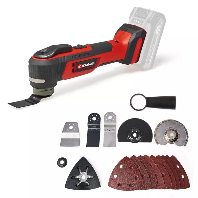 Einhell Professional TP-MG 18/3.6 Li BL - Solo Akülü Raspalama Seti Power X-Change (Akü ve Şarj Cihazı Dahil Değildir) - 4465192Einhell4465192Raspalama-LastikTR.com