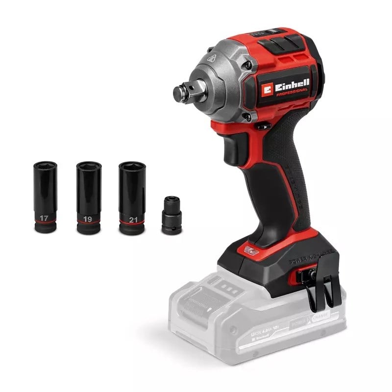 Einhell Professional TP-CW 18/260-C Li BL - Solo Kömürsüz Akülü Darbeli Somun Sıkma Power X-Change (Akü ve Şarj Cihazı Dahil Değildir) - 4510090Einhell4510090Somun Sıkma-LastikTR.com