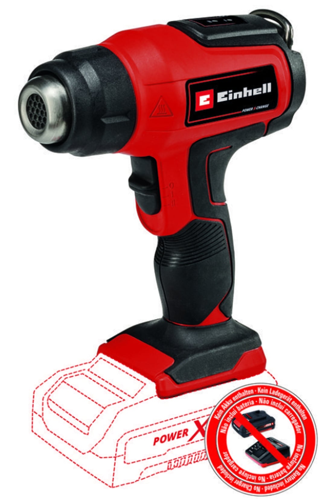 Einhell TE-HA 18 Li-Solo  Akülü Sıcak Hava Tabancası (Akü Dahil Değildir)Einhell4520500Sıcak Hava Tabancası-LastikTR.com