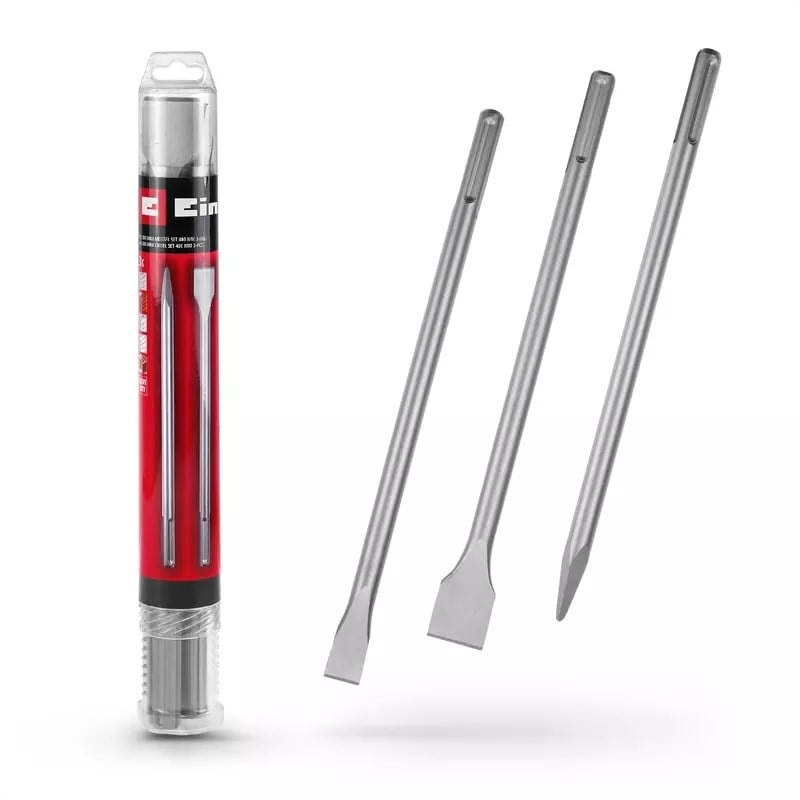 Einhell SDS Plus Keski Murç Seti 3 Parça 400 mm - 49190110Einhell49190110Kırıcı Delici Uçları-LastikTR.com